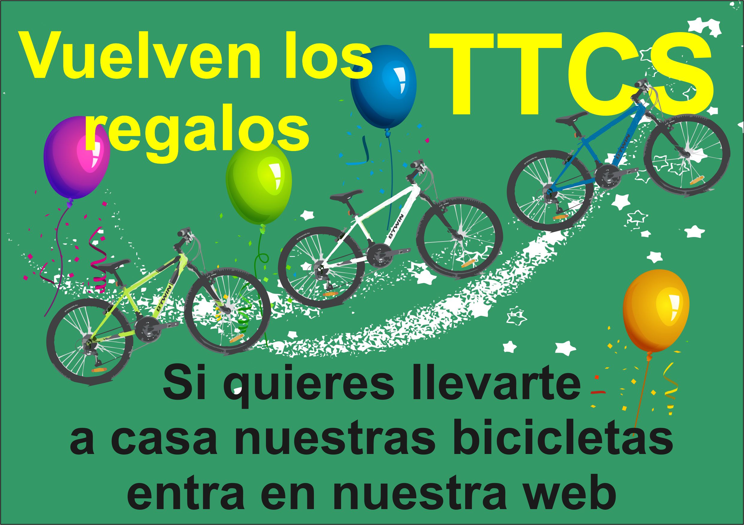 REGALO TTCS bici